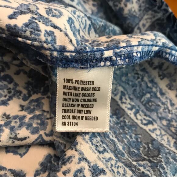 TRUE CRAFT Blouse Bell Sleeves Sz OX - Picture 4 of 5